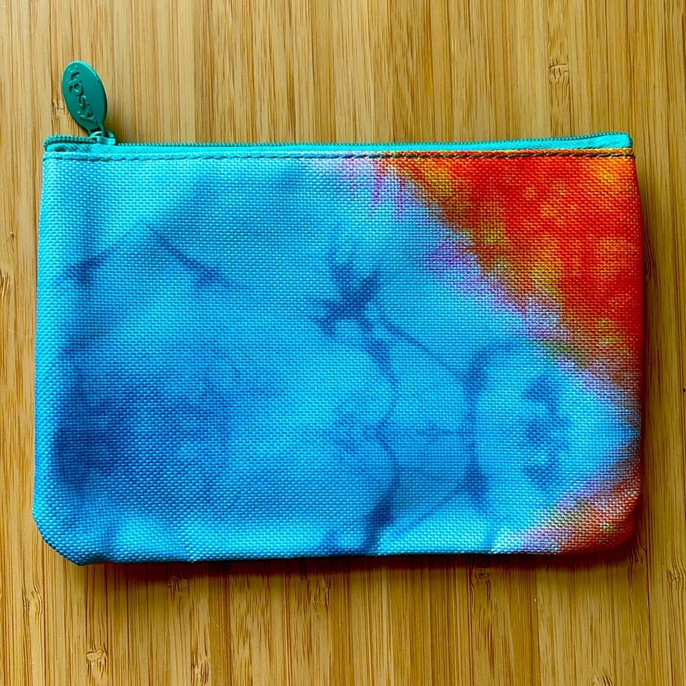 Ipsy Bag - Colorful Tie-Dye Pouch